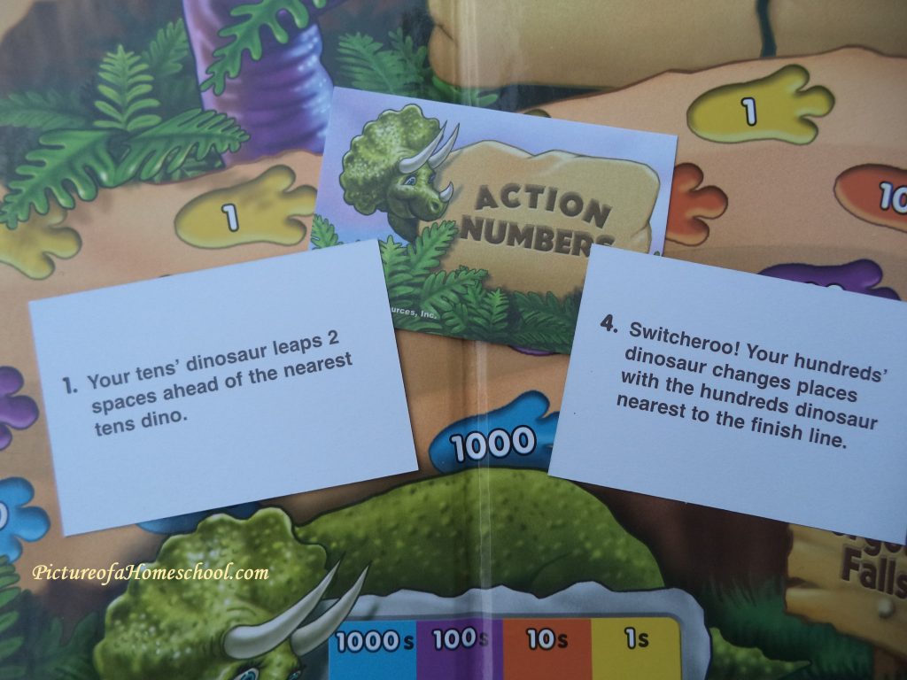 math game placevalue dino educational numbers